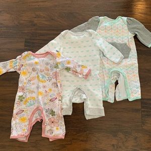 Cloud Island & Little Me Rompers